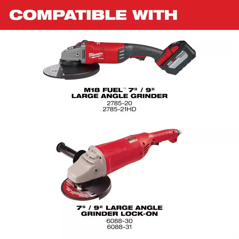 7 In. to 9 In. Large Angle Grinder Cutting Dust Shroud