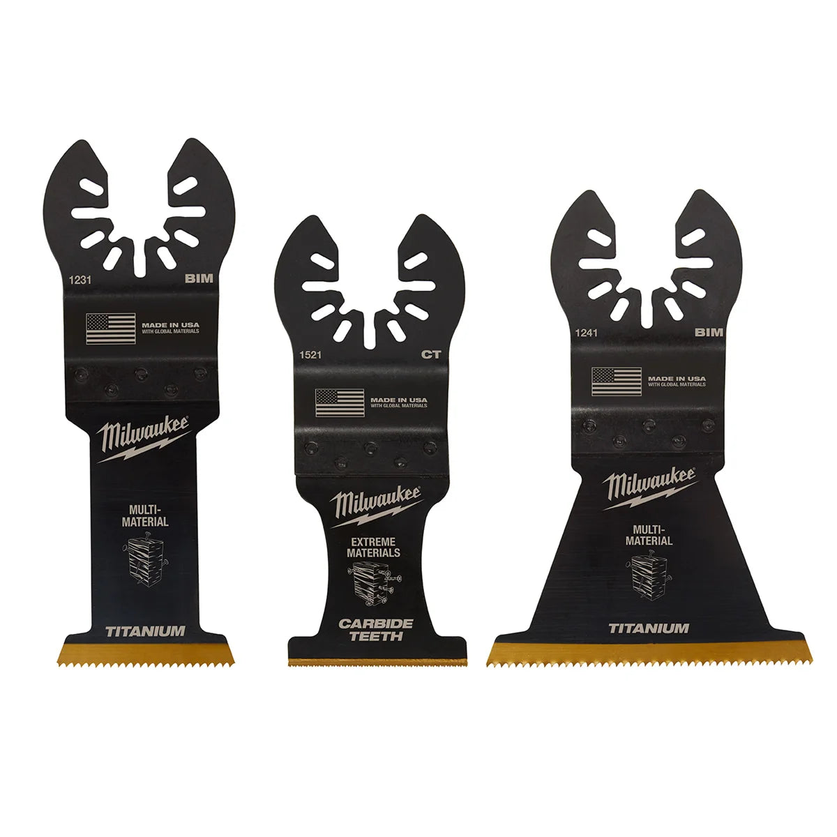 Tool OPEN-LOK 3PC MULTI-MATERIAL CUTTING MULTI-TOOL BLADE VARIETY PACK