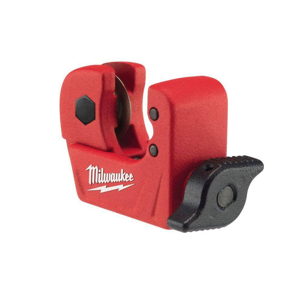 1/2 In. Mini Copper Tubing Cutter with 2-Pack Replacement Cutter Wheels