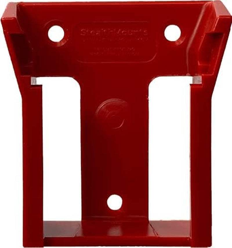 Battery Holder Compatible with Milwaukee M18 (6 Pack) - Red | Battery Mounts | Made in the UK