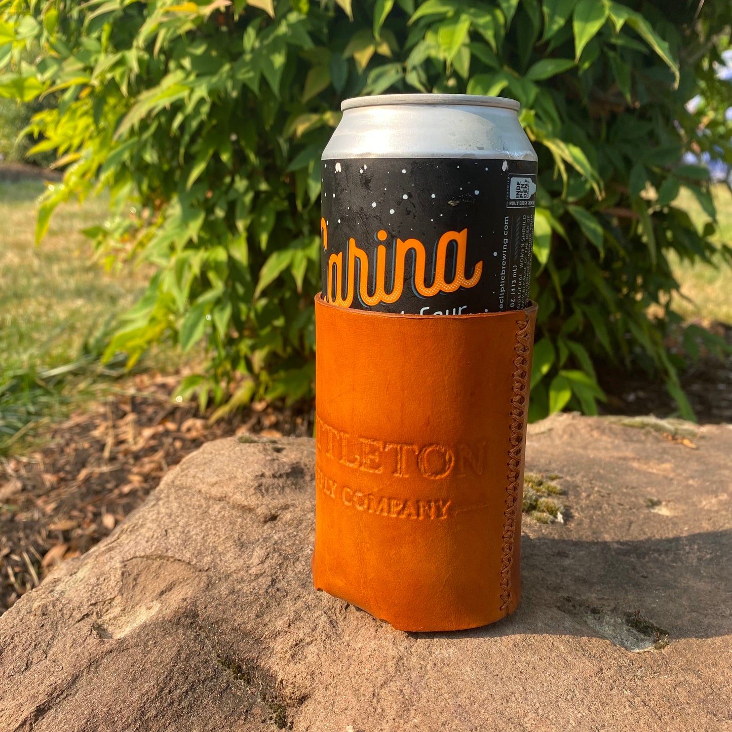 Leather Koozie (Made to Order)