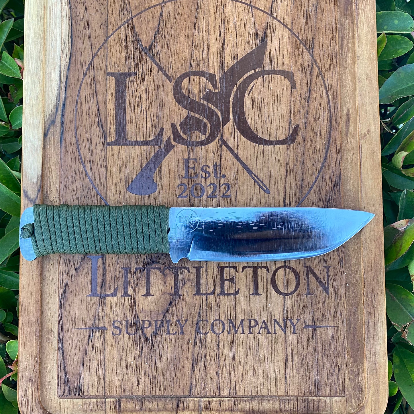 Paracord Wrapped Camp Knife (Made to Order)