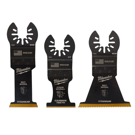 Tool  OPEN-LOK 3PC MULTI-MATERIAL CUTTING MULTI-TOOL BLADE VARIETY PACK