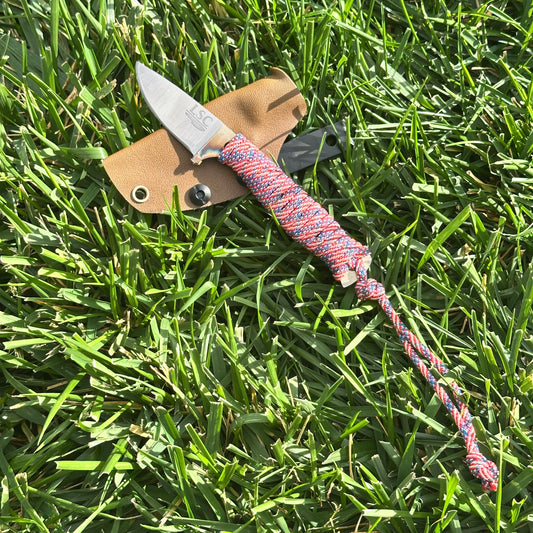 2” EDC Paracord wrapped Ultralight Custom Order for Mike Kuoppamaki