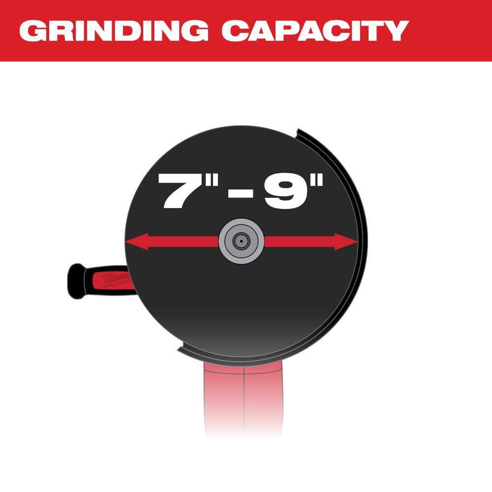 7 In. to 9 In. Large Angle Grinder Cutting Dust Shroud