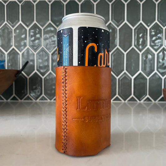 Leather Koozie (Made to Order)