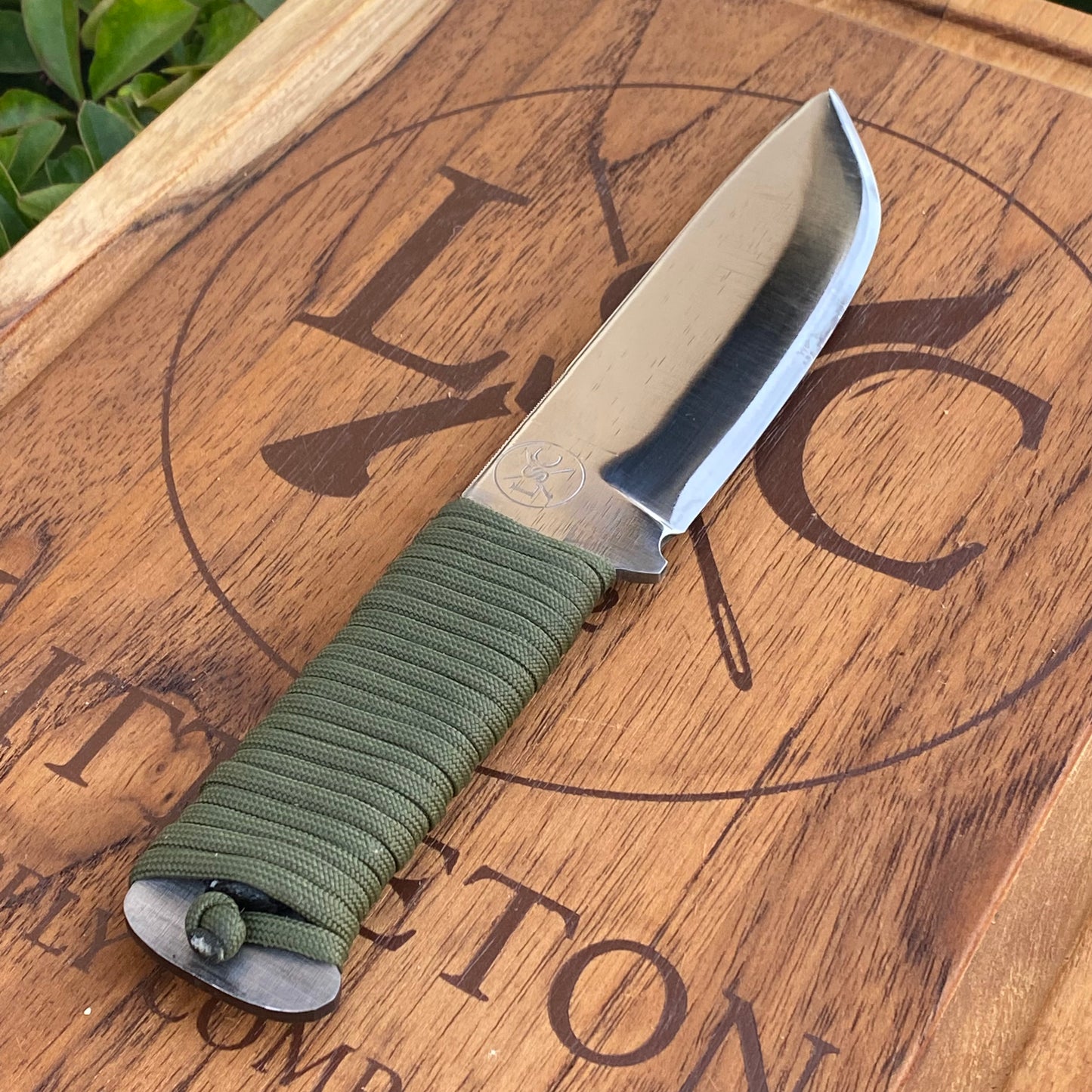 Paracord Wrapped Camp Knife (Made to Order)